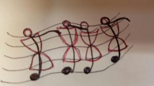Figure 1. Logo sketch by Amruta Vidwans.
